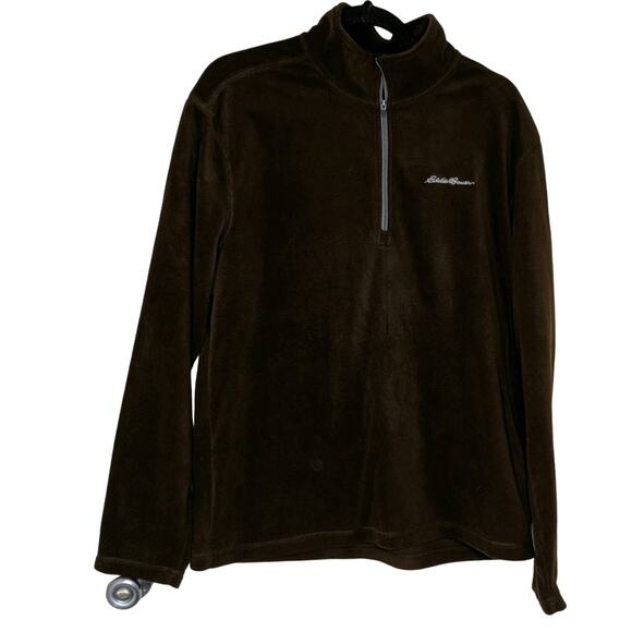 Eddie Bauer 1/2 Zip Fleece - Size L - GUC - Picture 1 of 7